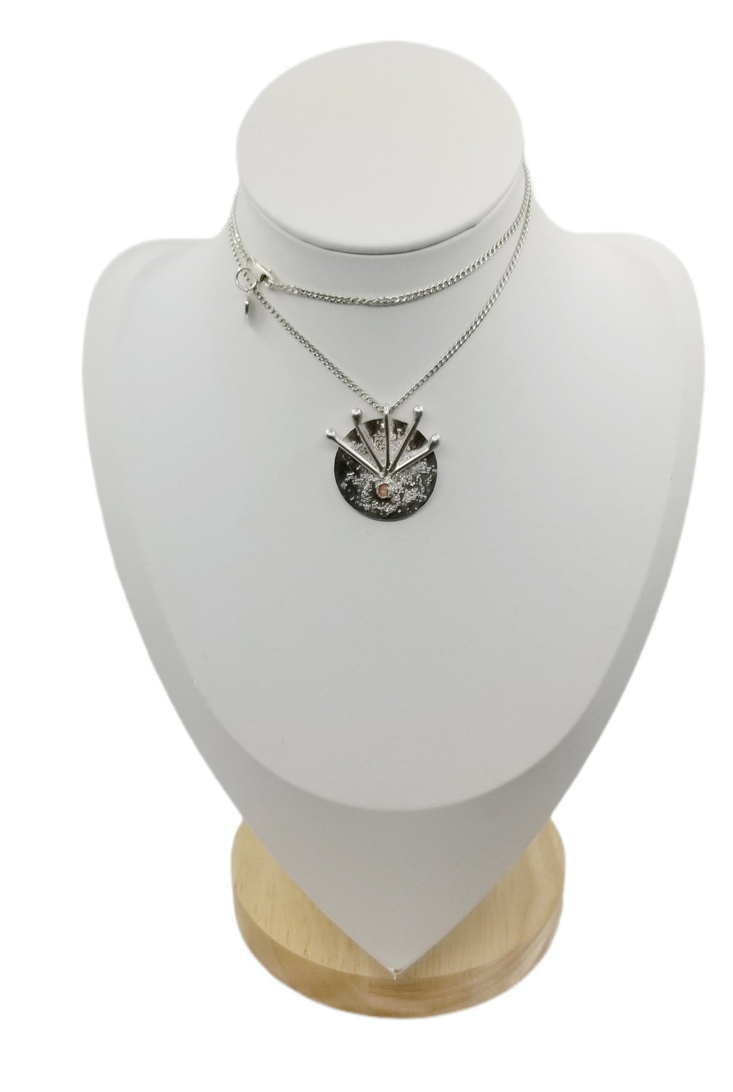 Argentium Silver Love Rays Pendant: A Radiant Token of Affection